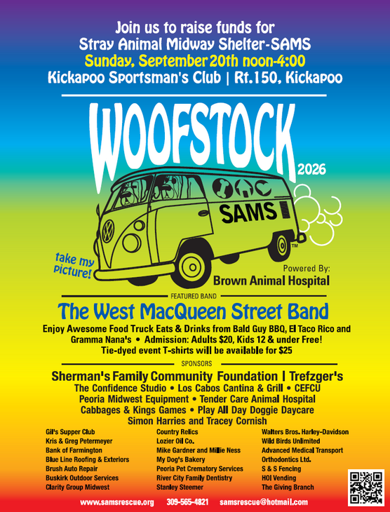 Woofstock 2026 promotional poster