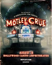 Motley Crue: Return of the Carnival of Sins @ Hollywood Casino Amphitheatre